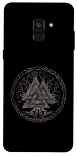 Чехол на Samsung A530 Galaxy A8 (2018) Валькнут v3 фото 1 из 1