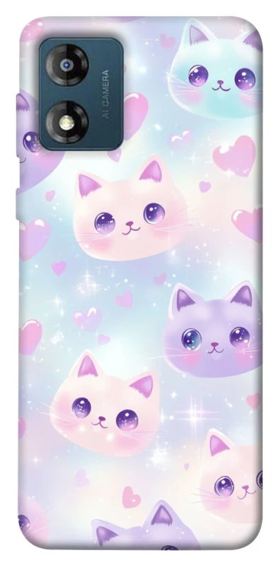 Чехол на Motorola Moto E13 Funny Kittens ver.4 фото 1 из 1