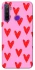 Чехол на Realme 5 Red hearts 2 фото 1 из 1
