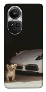 Чехол на Oppo Reno 10 Porsche white фото 1 из 1