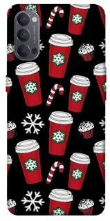 Чехол на Oppo Reno 4 Новогодний v40 фото 1 из 1