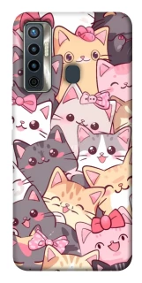 Чехол на TECNO Camon 17 Cute Cat фото 1 из 1