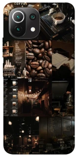 Чохол на Xiaomi Mi 11 Lite Coffee collage ver.1 фото 1 з 1