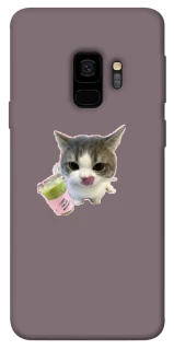 Чохол на Samsung Galaxy S9 cat matcha фото 1 з 1