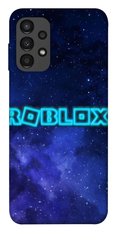 Чохол на Samsung Galaxy A13 4G Roblox Space Logo Blue фото 1 з 1