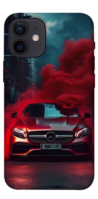 Чехол на Apple iPhone 12 mini (5.4") Mercedes in smoke фото 1 из 1