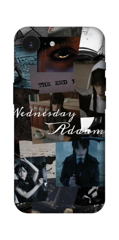 Чохол на Apple iPhone 16e (6.1") Wednesday Collage ver.1 фото 1 з 1