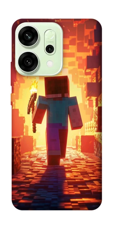 Чохол на Oppo Reno 14 Minecraft adventure фото 1 з 1