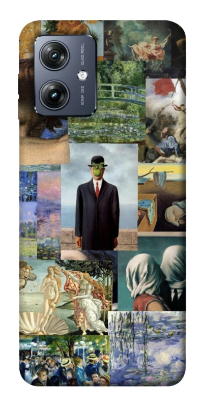 Чохол на Motorola Moto G54 Art collage ver.4 фото 1 з 1