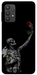 Чехол на Samsung Galaxy A32 (A325F) 4G Skeleton vs Rose фото 1 из 1