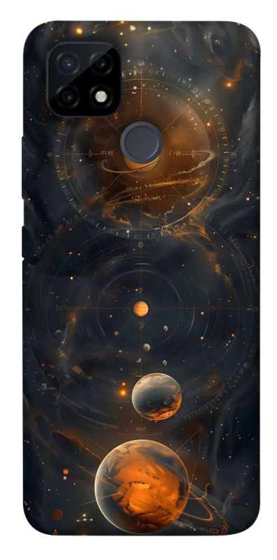 Чехол на Realme C25Y Солнечная система фото 1 из 1