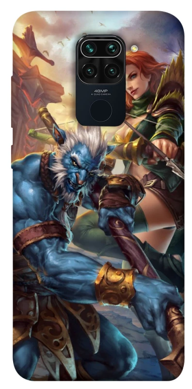 Чохол на Xiaomi Redmi Note 9 / Redmi 10X Dota heroes фото 1 з 1