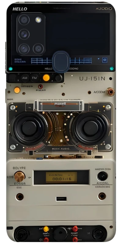 Чохол на Samsung Galaxy A21s Audio panel фото 1 з 1