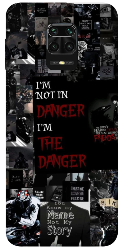 Чохол на Xiaomi Redmi Note 9s / Note 9 Pro / Note 9 Pro Max Danger collage фото 1 з 1