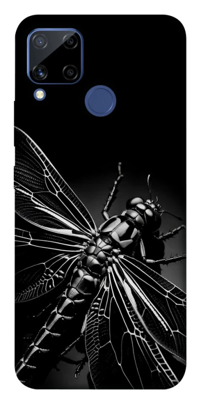 Чохол на Realme C15 Black dragonfly фото 1 з 1