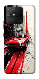 Чехол на Realme Narzo 50A Painted Mustang фото 1 из 1