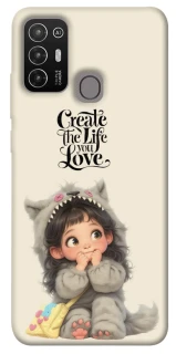 Чехол на ZTE Blade A52 Create the life you love фото 1 из 1
