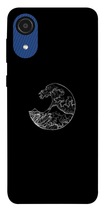Чохол на Samsung Galaxy A03 Core Black tsunami фото 1 Чохол на Samsung Galaxy A03 Core Black tsunami фото 1 з 1