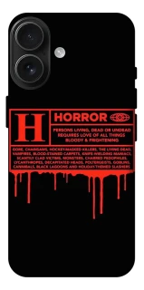 Чохол на Apple iPhone 17 (6.3") Horror Halloween фото 1 з 1