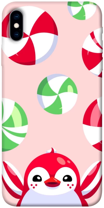 Чохол на Apple iPhone X (5.8") Adopt Me Peppermint Penguin фото 1 з 1