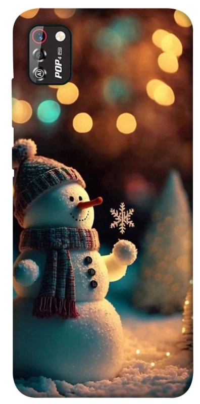 Чехол на TECNO POP 4 Pro Новогодний v46 фото 1 из 1