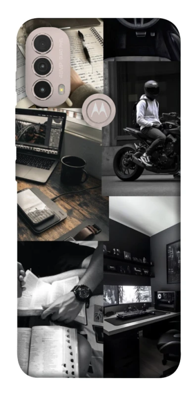 Чохол на Motorola Moto E40 My style collage ver.2 фото 1 з 1