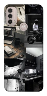 Чехол на Motorola Moto E40 My style collage ver.2 фото 1 из 1