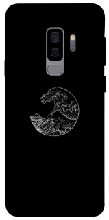 Чохол на Samsung Galaxy S9+ Black tsunami фото 1 з 1