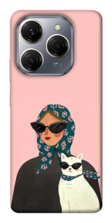 Чохол на TECNO Spark 20 Pro Француженки фото 1 з 1