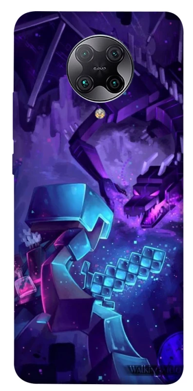 Чохол на Xiaomi Redmi K30 Pro / Poco F2 Pro Minecraft dragon фото 1 з 1
