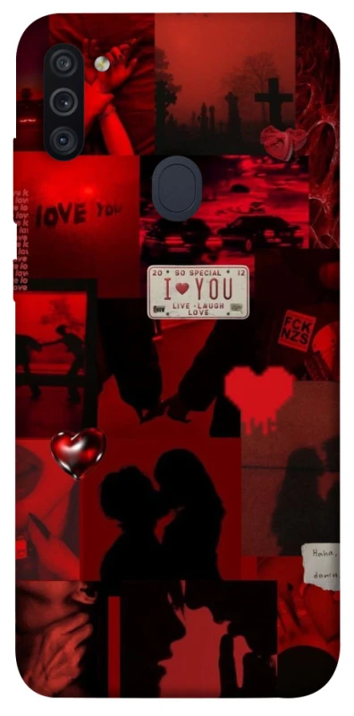 Чохол на Samsung Galaxy M11 Love collage ver.2 фото 1 з 1
