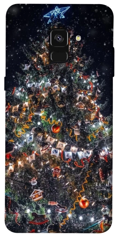 Чехол на Samsung A530 Galaxy A8 (2018) Новогодний v28 фото 1 из 1