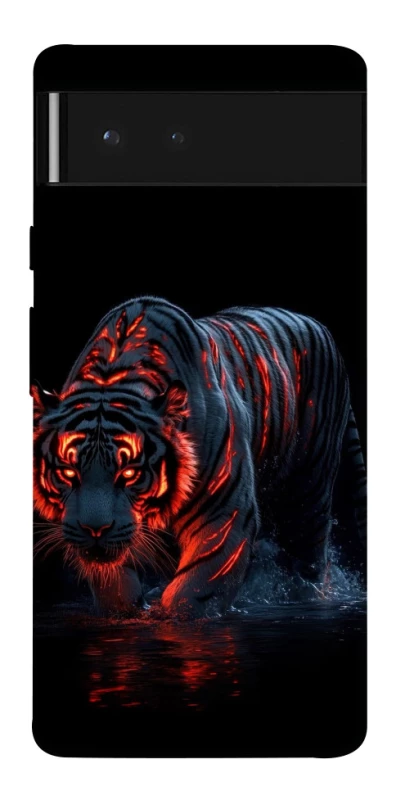Чохол на Google Pixel 6 fire tiger фото 1 з 1