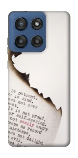Чехол на Motorola Edge 60 Stylus Стихи фото 1 из 1