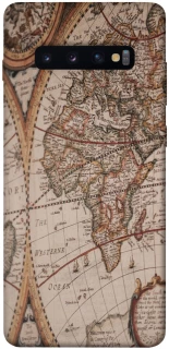 Чехол на Samsung Galaxy S10+ Карта путешествий фото 1 из 1