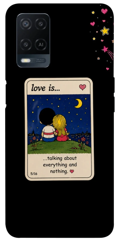 Чохол на Oppo A54 4G Love is ver.6 фото 1 з 1