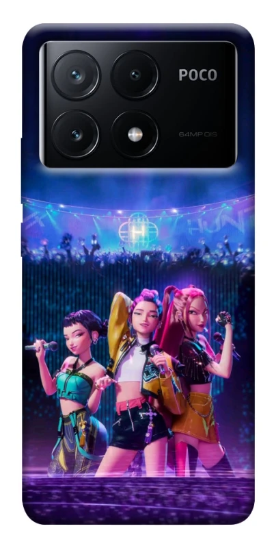 Чохол на Xiaomi Poco X6 K-Pop Demon Hunters ver.3 фото 1 з 1