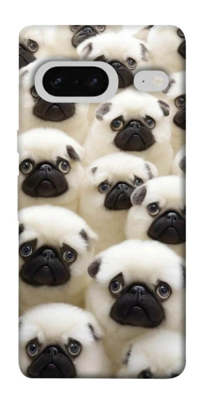 Чехол на Google Pixel 7 Doggy Pug Love фото 1 из 1