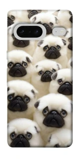 Чехол на Google Pixel 7 Doggy Pug Love фото 1 из 1