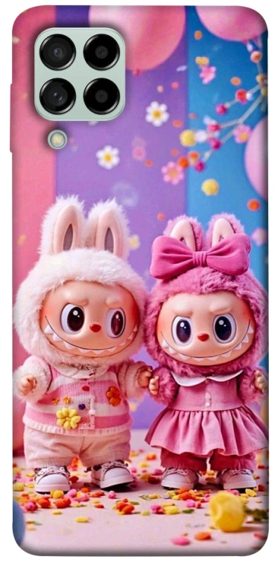 Чохол на Samsung Galaxy M53 5G Labubu twins ver.2 фото 1 з 1