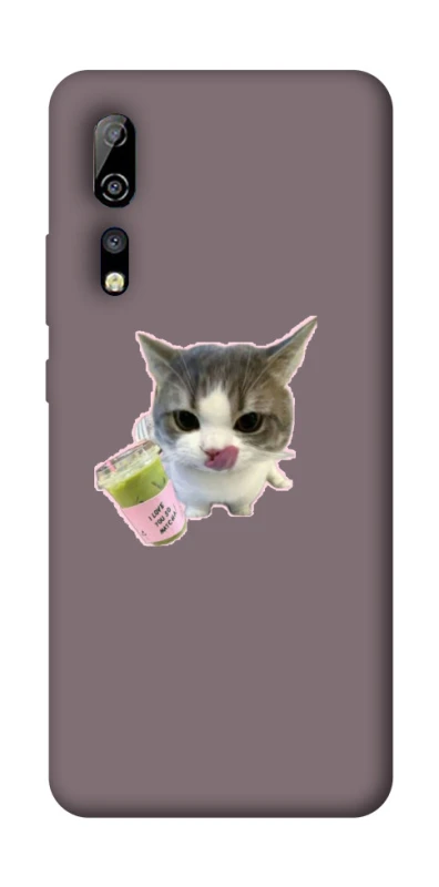 Чохол на ZTE Axon 10 Pro cat matcha фото 1 з 1