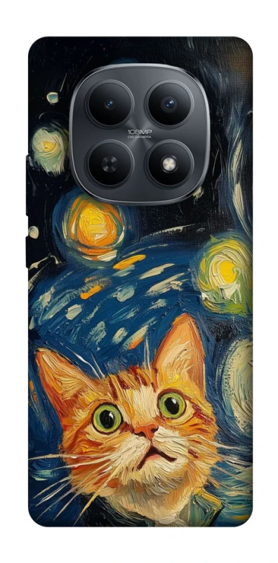 Чехол на Xiaomi Redmi Note 15 4G/5G (EU) paint cat фото 1 из 1