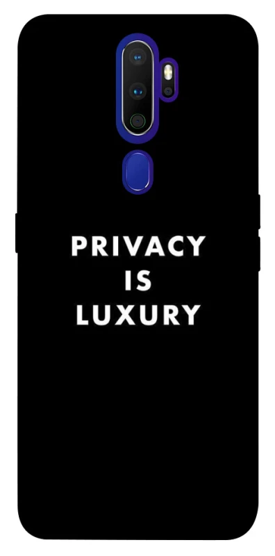 Чохол на Oppo A5 (2020) / Oppo A9 (2020) Privacy is luxury фото 1 з 1