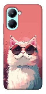 Чохол на Realme C33 Сat with glasses фото 1 з 1