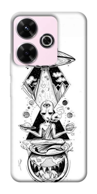 Чехол на Xiaomi Redmi 13 4G Tattoo ver.4 фото 1 из 1