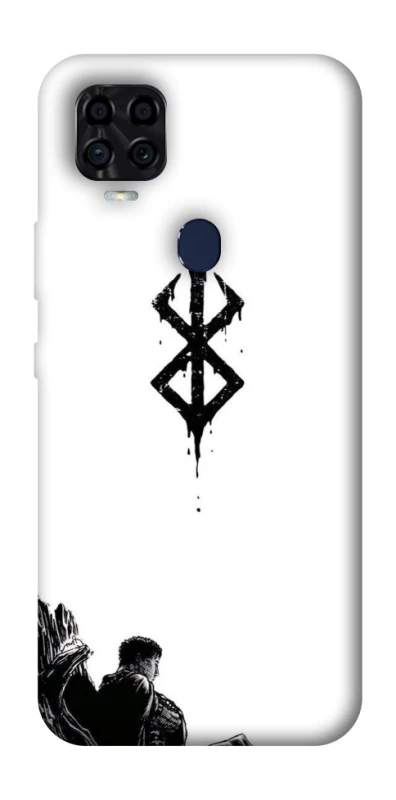 Чехол на ZTE Blade v2020 berserk white фото 1 из 1