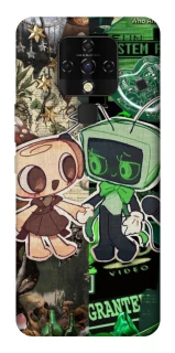 Чохол на TECNO Camon 16 SE Dandy World Shelly Art фото 1 з 1