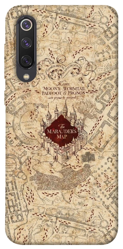 Чохол на Xiaomi Mi 9 SE Harry Potter Marauder's Map фото 1 з 1