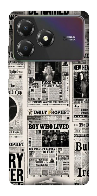 Чохол на ZTE Blade A36 Harry Potter newspaper фото 1 з 1