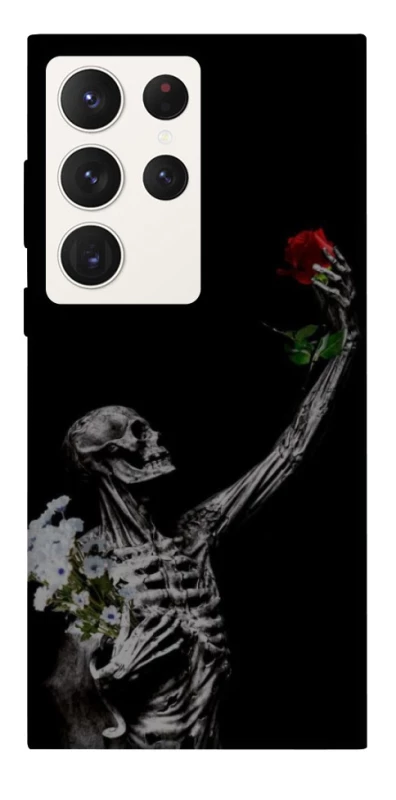 Чохол на Samsung Galaxy S23 Ultra Skeleton vs Rose фото 1 з 1